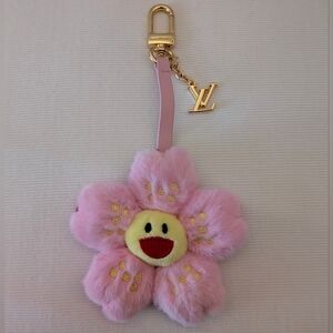 Takashi Murakami Flower Bag Charm and Key Holder
